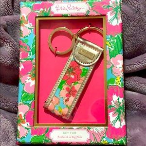 Lilly Pulitzer Key Fob in Big Flirt